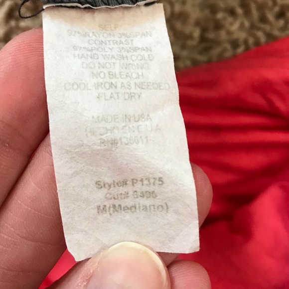 Women’s sundress coral color - Picture 2 of 2